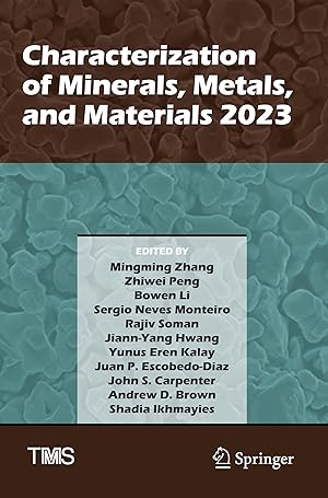 Immagine del venditore per Characterization of Minerals, Metals, and Materials 2023 venduto da moluna