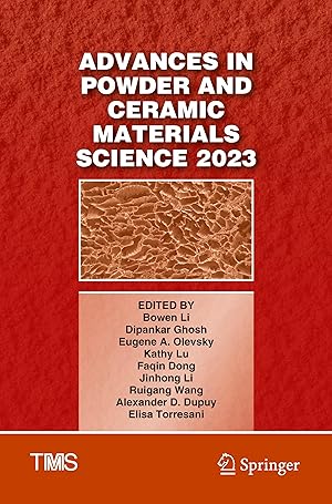 Imagen del vendedor de Advances in Powder and Ceramic Materials Science 2023 a la venta por moluna