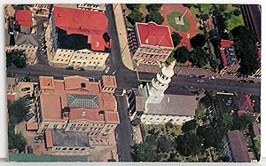 Image du vendeur pour Charleston, S. C. - 1. St. Michael's Church -- God's Law - 2. U. S. Post Office & Court House -- Federal Law - 3. County Court House - State Law - 4. City Hall -- City Law 5. City Hall Park - Postcard mis en vente par Argyl Houser, Bookseller