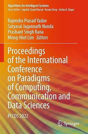 Imagen del vendedor de Proceedings of the International Conference on Paradigms of Computing, Communication and Data Sciences a la venta por moluna