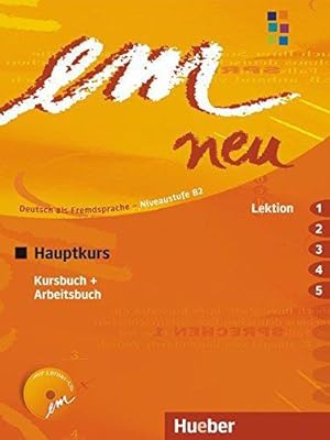 Imagen del vendedor de em neu 2008 Hauptkurs in zwei Banden: Kursbuch & Arbeitsbuch Lektion 1-5 mit A: Kursbuch & Arbeitsbuch Lektion 1-5 Mit Arbeitsbuch Audio-CD a la venta por WeBuyBooks