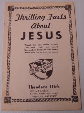 Image du vendeur pour Thrilling Facts about Jesus mis en vente par Books of Paradise