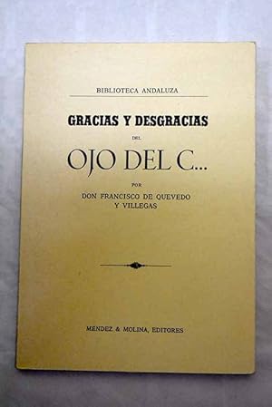 Seller image for Gracias y desgracias del ojo del culo for sale by Alcan Libros