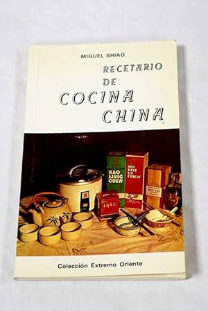 Imagen del vendedor de Recetario de cocina china a la venta por Alcan Libros