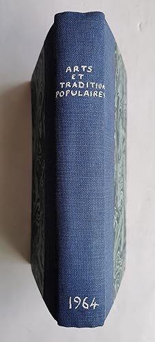 ARTS et TRADITIONS POPULAIRES - revue trimestrielle de la Société d'Ethnographie Française - douz...