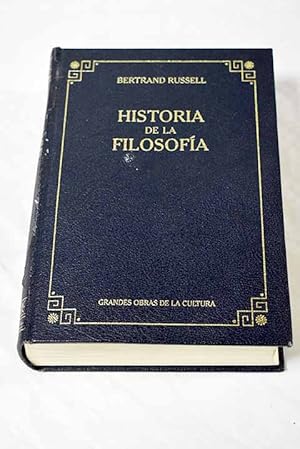 Historia de la filosofía