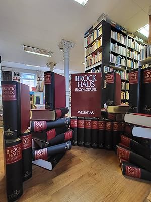 Brockhaus Enzyklopädie, 30 Bände (Grundlexikon und Zusatzbände) + Weltatlas,