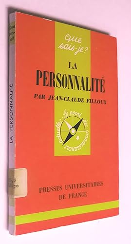 La personnalité, 6e édition mise è jour