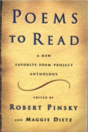 Seller image for Poems to Read: A New Favorite Poem Project Anthology for sale by The Haunted Bookshop, LLC
