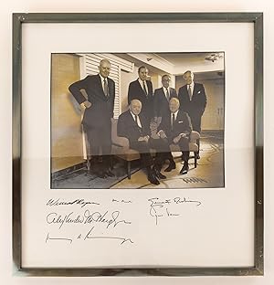 PHOTO FROM 'THE FIFTH ANNUAL REPORT OF THE SECRETARIES OF STATE' (1987) SIGNED 6x