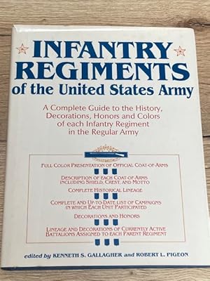 Imagen del vendedor de Infantry Regiments of the United States Army a la venta por The Deva Bookshop
