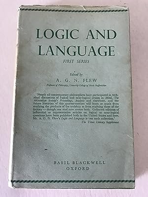 Logic and Language (First Series)