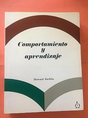 Imagen del vendedor de Comportamiento y aprendizaje a la venta por Libreria Anticuaria Camino de Santiago