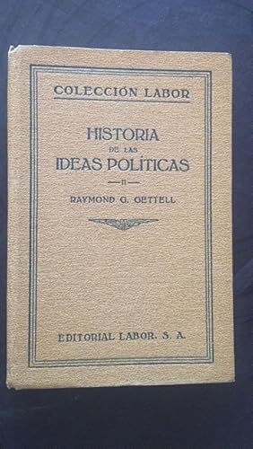 Seller image for Historia de las ideas polticas for sale by Libreria Anticuaria Camino de Santiago