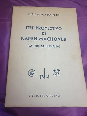 Imagen del vendedor de Test proyectivo de Karen Machover ( LA FIGURA HUMANA) a la venta por Libreria Anticuaria Camino de Santiago