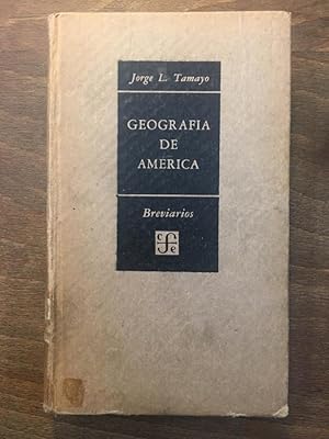 Imagen del vendedor de Geografa de Amrica a la venta por Libreria Anticuaria Camino de Santiago