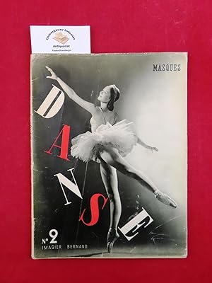 Seller image for Masques. Revue Internationale d'Art Dramatique. N. 2. La Danse. The Dance. Prface de Serge Lifar. Texte et commentaires de Fernand Divoire. Imagier Bernand. for sale by Chiemgauer Internet Antiquariat GbR