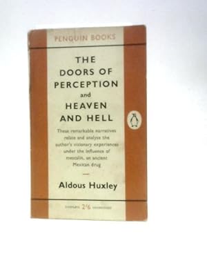 Image du vendeur pour The Doors of Perception and Heaven and Hell mis en vente par World of Rare Books