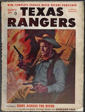 Seller image for TEXAS RANGERS: March, Mar. 1956 for sale by Books from the Crypt