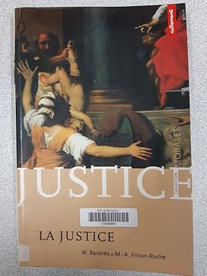 Image du vendeur pour La justice mis en vente par Dmons et Merveilles