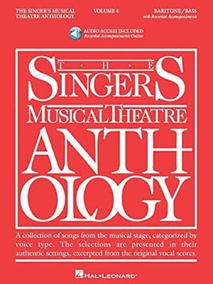 Bild des Verkufers fr Singer's Musical Theatre Anthology - Volume 4: Baritone/Bass Book/Online Audio (Singers Musical Theater Anthology) zum Verkauf von WeBuyBooks