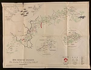 [WWII Infantry Route Map - Germany] 84th Infantry Division from Activation 15 October 1942 to V-E...