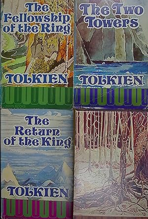 Seller image for The Lord of the Rings. 3 volume set. The Fellowship of the Ring; The Two Towers and the Return of the King. [Unwin paperback edition] 1974 for sale by Barter Books Ltd