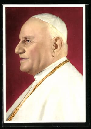 Bild des Verkufers fr Ansichtskarte Profilportrait Papst Johannes XXIII. zum Verkauf von Bartko-Reher