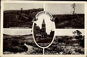 Ansichtskarte / Postkarte Cannock Chase Staffordshire England, Marktplatz, Rugeley, Penkridge Ban...
