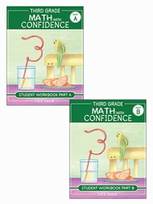 Immagine del venditore per Third Grade Math with Confidence Student Workbook Bundle venduto da moluna