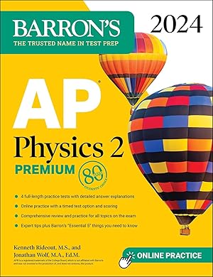 Bild des Verkufers fr AP Physics 2 Premium, 2024: 4 Practice Tests + Comprehensive Review + Online Practice zum Verkauf von moluna