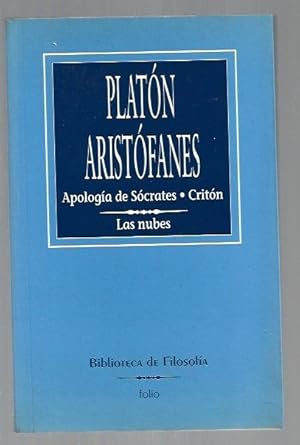 Seller image for APOLOGIA DE SOCRATES / CRITON / LAS NUBES for sale by Desvn del Libro / Desvan del Libro, SL