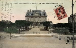 Ansichtskarte / Postkarte Nogent sur Marne Val de Marne, La Mairie et les Jardins