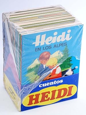 CUENTOS HEIDI. CAJA CON 50 EJEMPLARES. 10 COLECCIONES. Susaeta, 1976. OFRT