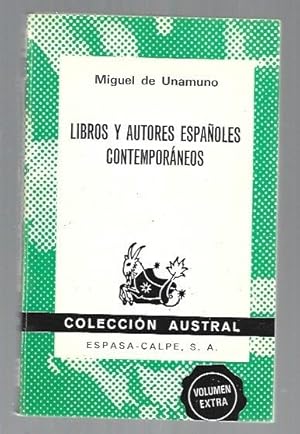 Imagen del vendedor de LIBROS Y AUTORES ESPAOLES CONTEMPORANEOS a la venta por Desvn del Libro / Desvan del Libro, SL