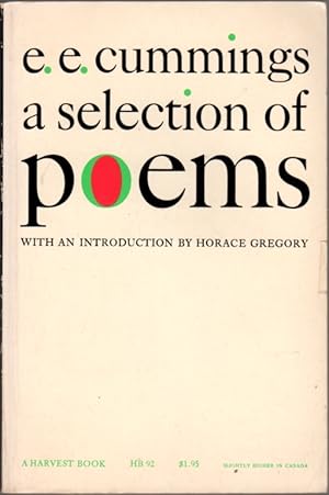 Bild des Verkufers fr A Selection of Poems zum Verkauf von Clausen Books, RMABA