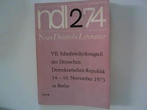 Seller image for Neue deutsche Literatur. 22. Jahrgang/Heft 2/ Februar 1974 for sale by ANTIQUARIAT FRDEBUCH Inh.Michael Simon