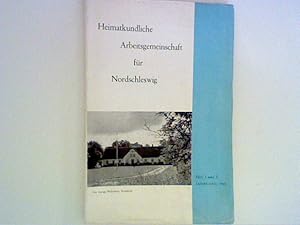 Immagine del venditore per Schriften der Heimatkundlichen Arbeitsgemeinschaft f�r Nordschleswig: Heft 1 und 2 ; Jahrgang 1960. venduto da ANTIQUARIAT F�RDEBUCH Inh.Michael Simon