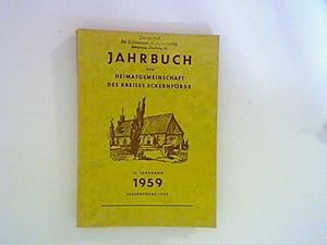 Seller image for Jahrbuch der Heimatgemeinschaft der Kreises Eckernfrde e. V. 17. Jahrgang, 1959 for sale by ANTIQUARIAT FRDEBUCH Inh.Michael Simon