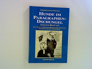 Imagen del vendedor de Hunde im Paragraphendschungel a la venta por ANTIQUARIAT FRDEBUCH Inh.Michael Simon