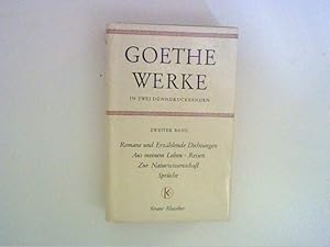 Bild des Verkufers fr Goethes Leben und Werke. In zwei Bnden - zweiter Band zum Verkauf von ANTIQUARIAT FRDEBUCH Inh.Michael Simon