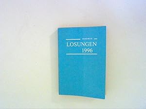 Seller image for Losungen: 1996 for sale by ANTIQUARIAT FRDEBUCH Inh.Michael Simon