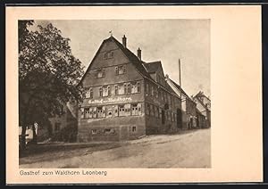 Ansichtskarte Leonberg / Württ., Gasthaus zum Waldhorn