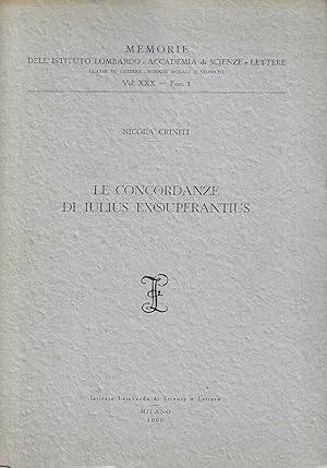 Le concordanze di Iulius Ex(s)uperantius