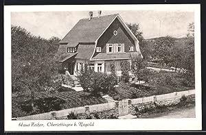 Ansichtskarte Oberjettingen, Blick auf Haus Zeiher