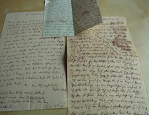 Bild des Verkufers fr Briefe HALLE 1831/32 Rosalie SCHERK, Frau Mathematiker Heinrich Ferdinand SCHERK zum Verkauf von Versandantiquariat tucholsklavier
