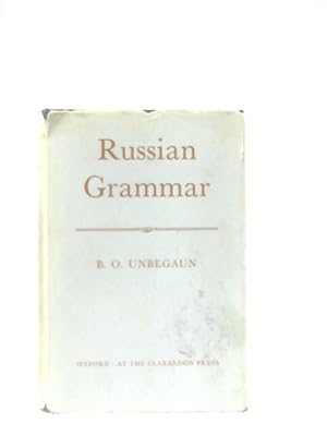 Bild des Verkufers fr Russian Grammar zum Verkauf von World of Rare Books