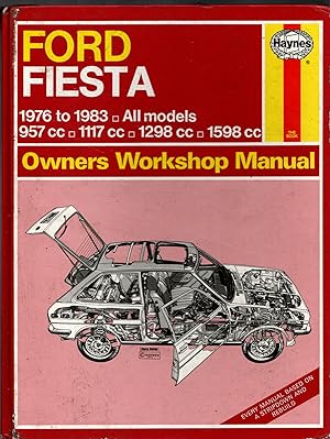 Seller image for Ford Fiesta 1976-83 Haynes Workshop Manual for sale by Michael Moons Bookshop, PBFA