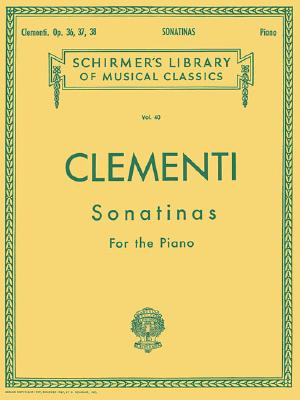 Seller image for Muzio Clementi: Sonatinas for the Piano, Opus 36, 37, 38 (Paperback or Softback) for sale by BargainBookStores