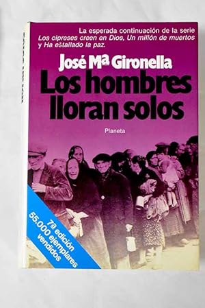 Los hombres lloran solos